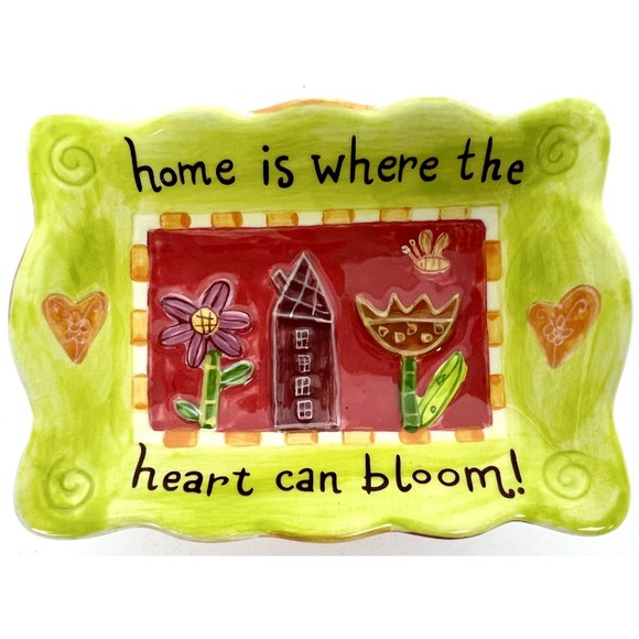 Olika Natural Life Home is Where the Heart can Bloom! Decorative Flower Bowl - Picture 1 of 4